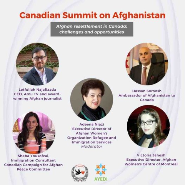 AMBASSADOR HASSAN SOROOSH PARTICIPATED AND SPOKE IN A PANEL ON RESETTLEMENT EFFORTS AS PART OF THE CANADIAN SUMMIT ON AFGHANISTAN
