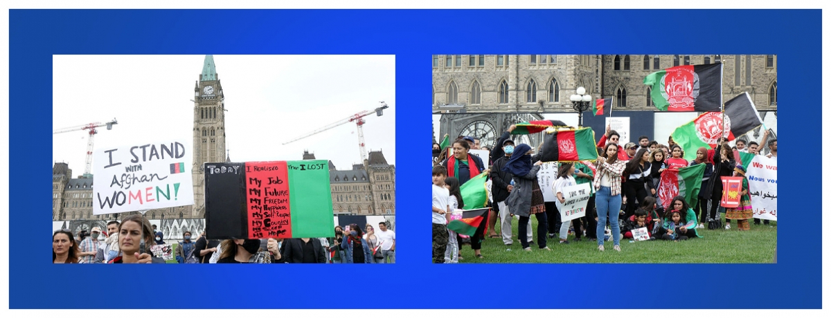 Afghan Community Hold Rallies Across Canada